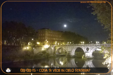 Qual’è il cielo che si vede in queste serate da Roma? Cosa è possibile riconoscere? Come fa una stella quando cade? (Giacomo)