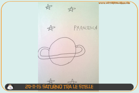 Saturno tra le stelle (Francesca)
