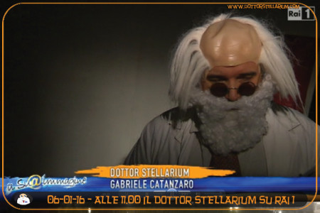 Alle 11.00 sintonizzatevi su RAI 1 il Dottor Stellarium parla della stella di Natale