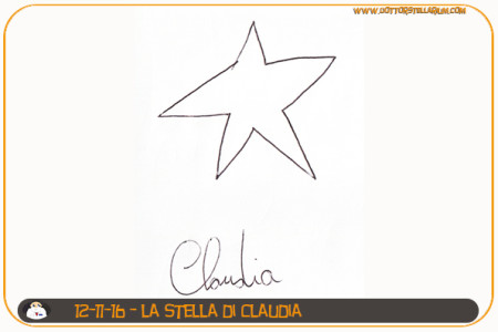 La stella di Claudia