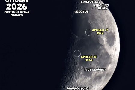 La luna stasera dal primo all’ultimo allunaggio